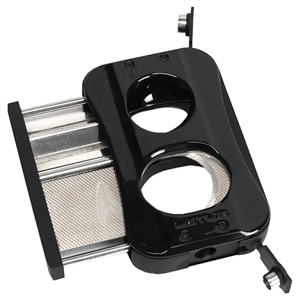 Lotus 4-In-1 Cigar Cutter in Open Positions