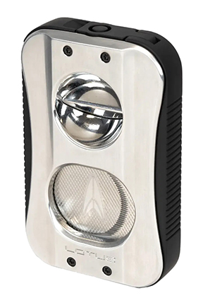 Lotus Omni 4-In-1 Cigar Cutter - Chrome