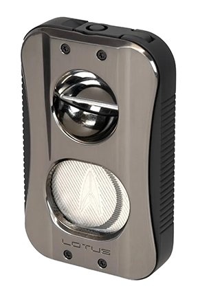 Lotus Omni 4-In-1 Cigar Cutter - Gunmetal