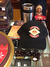 Ball cap, shades, thermal mug and more were in the box purchase goodie bags!