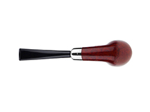 Caminetto Pipe No. 2223 - Orange Grade 00 33 w/Silver Band (AR)