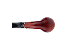 Caminetto Pipe No. 2226 - Orange Grade 00 34 w/Silver Band (AR)