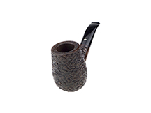 Caminetto Pipe No. 2229 - Rusticated Brown Grade 08 41 (AT)