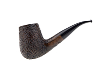 Caminetto Pipe No. 2229 - Rusticated Brown Grade 08 41 (AT)