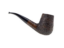 Caminetto Pipe No. 2229 - Rusticated Brown Grade 08 41 (AT)