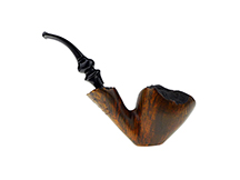 Estate Pipe No. 2286 - Ben Wade Golden Walnut Freehand (Sitter)