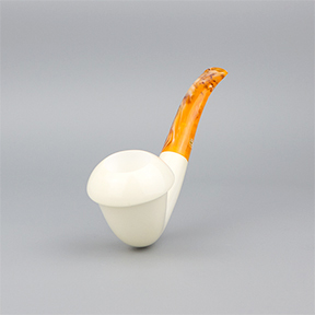 SMS Meerschaum Pipe No. 103-CAL-S - Smooth Calabash