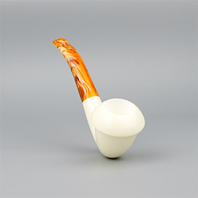 SMS Meerschaum Pipe No. 103-CAL-S - Smooth Calabash