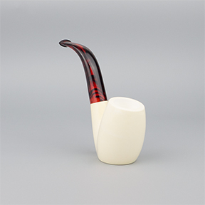 SMS Meerschaum Pipe No. 104-SAPS - Smooth Oom Paul (Sitter)