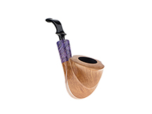 Wiley Pipe No. 1000 - Feather-Carved, 66