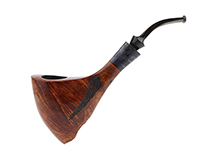 Wiley Pipe No. 1007 - Feather-Carved, 66