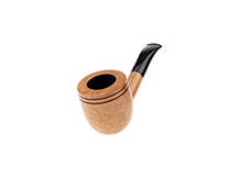 Wiley Pipe No. 1021 - Feather-Carved, 55