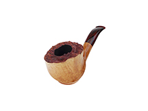 Wiley Pipe No. 1032 - Feather-Carved, 66