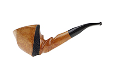 Wiley Pipe No. 1035 - Feather-Carved, 66