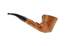 Wiley Pipe No. 1035 - Feather-Carved, 66