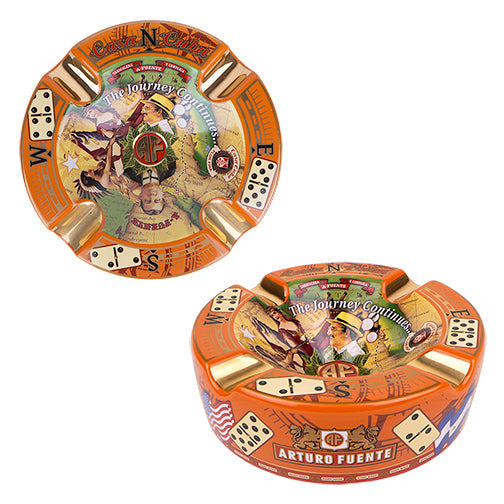 Arturo Fuente Casa Cuba Cigar Ashtray - Orange