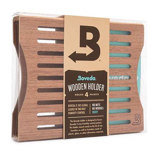 Boveda Wooden Holder 4-Packet