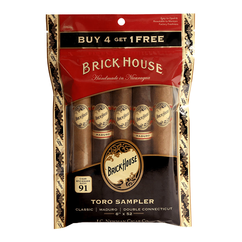 Brick House Buy 4/Get 1 FREE 5-Cigar Sampler Pack