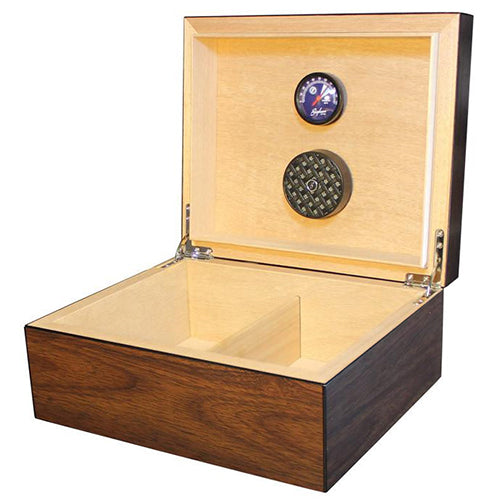 Celestial by Brigham Dark Walnut Cigar Humidor