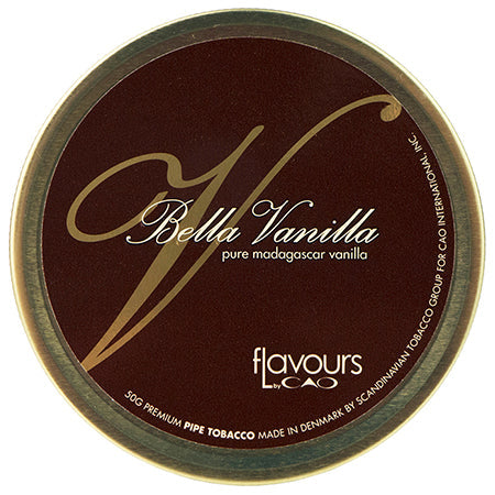 CAO flavours Bella Vanilla Pipe Tobacco - 50 Gram Tin