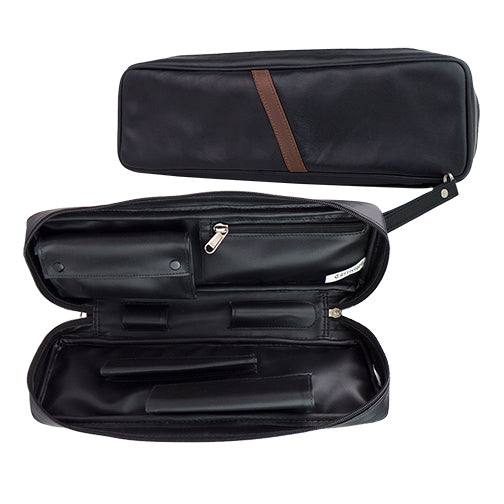 Castleford Leather Churchwarden 2-Pipe Travel Case