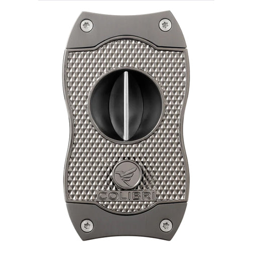 Colibri Diamond V-Cut Cigar Cutter - Gunmetal