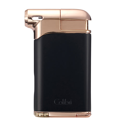 Colibri Pacific Air Pipe Lighter - Black & Rose