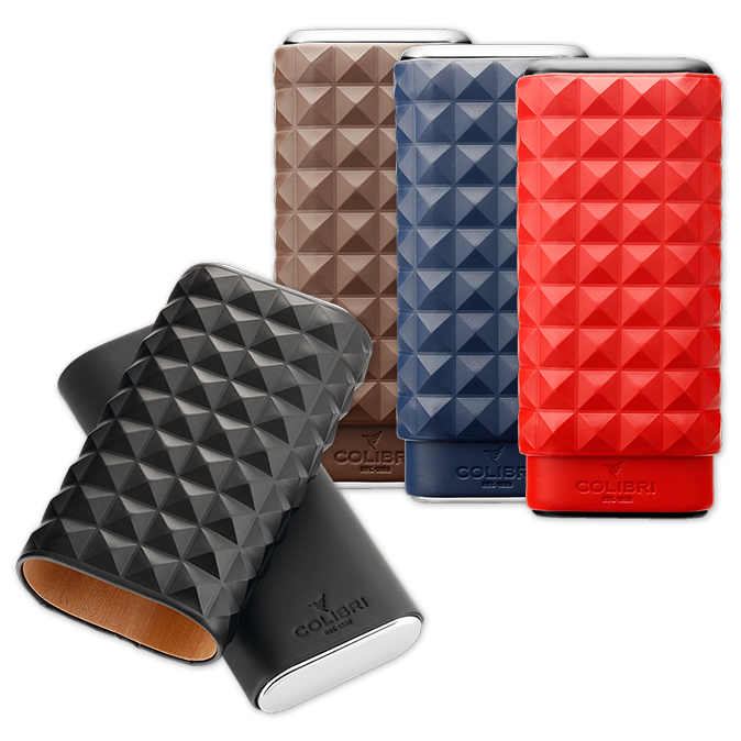 Colibri Quasar Triple Cigar Cases