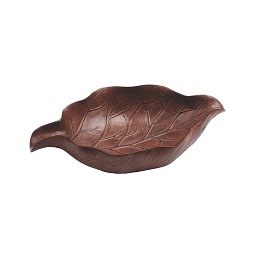 The Boca Grande Tobacco Leaf Cigar Ashtray by Craftsmans Bench - Maduro