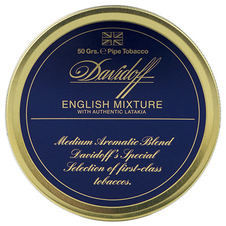 Davidoff English Mixture Pipe Tobacco - 50 Gram Tin