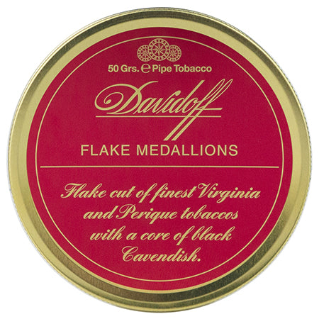 Davidoff Flake Medallions Pipe Tobacco - 50 Gram Tin
