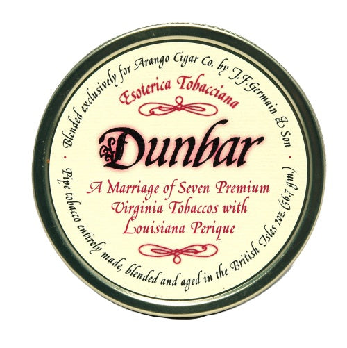 Esoterica Dunbar Pipe Tobacco - 2 ounce Tin