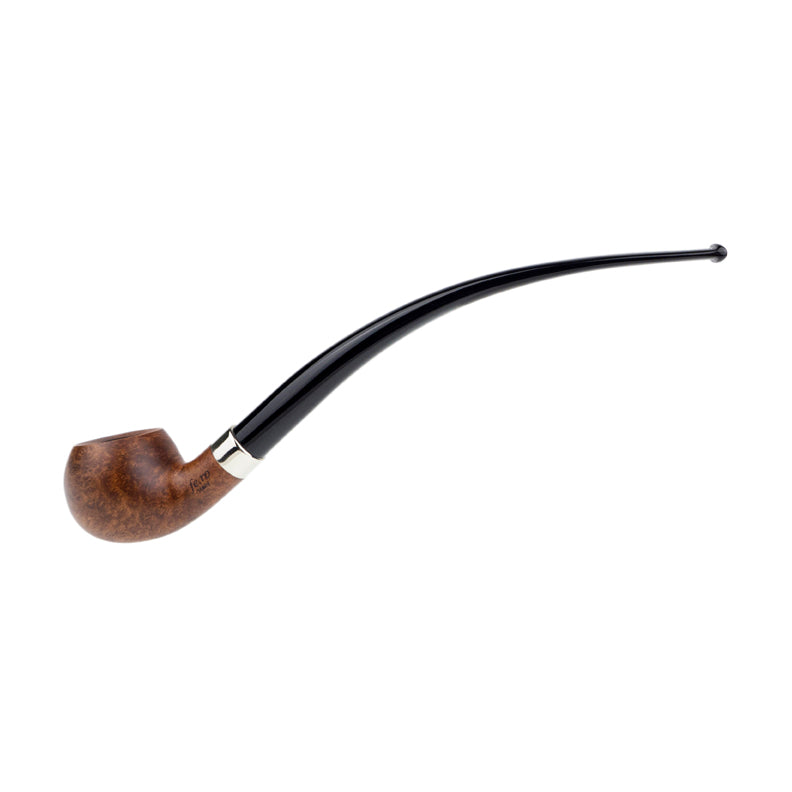 Fe.Ro Barasso Citadel Churchwarden Pipe No. CW43 - Honey Walnut Smooth