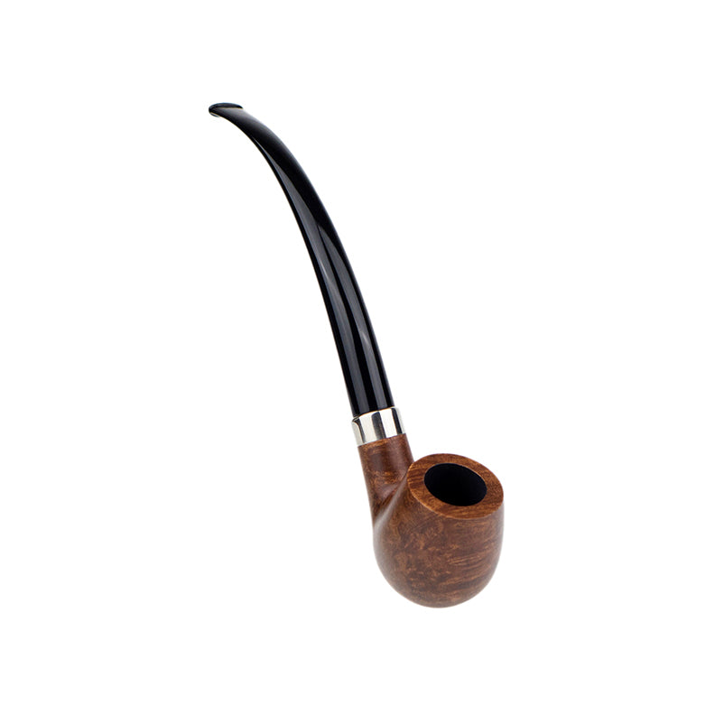 Fe.Ro Barasso Citadel Churchwarden Pipe No. CW44 - Honey Walnut Smooth