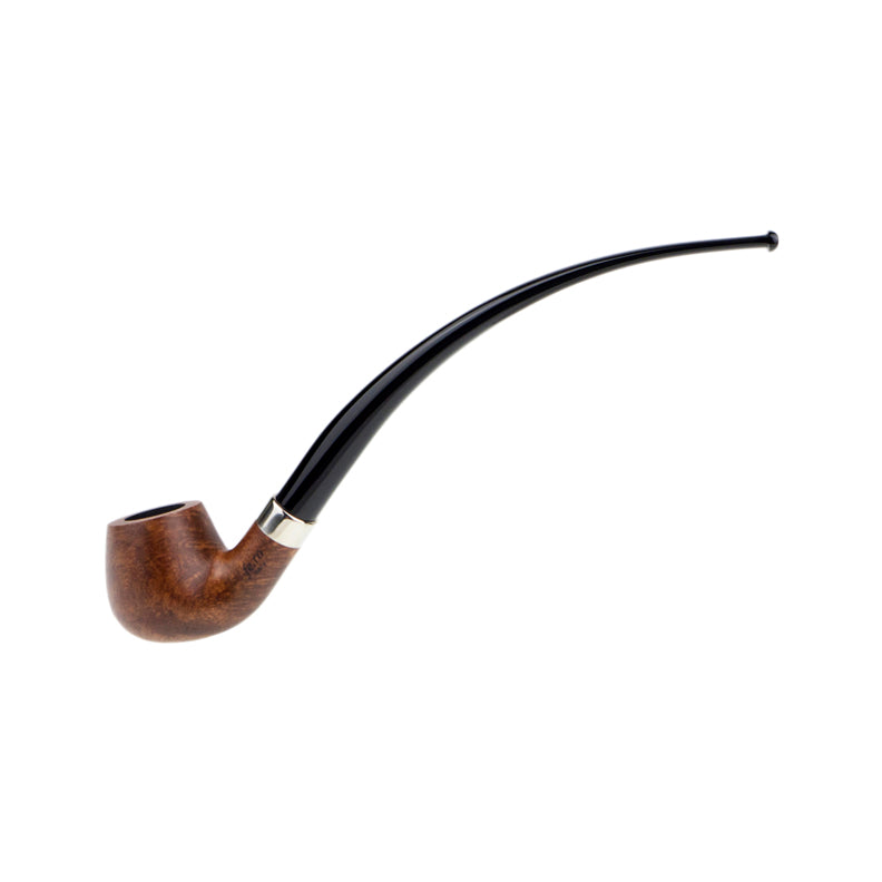 Fe.Ro Barasso Citadel Churchwarden Pipe No. CW44 - Honey Walnut Smooth