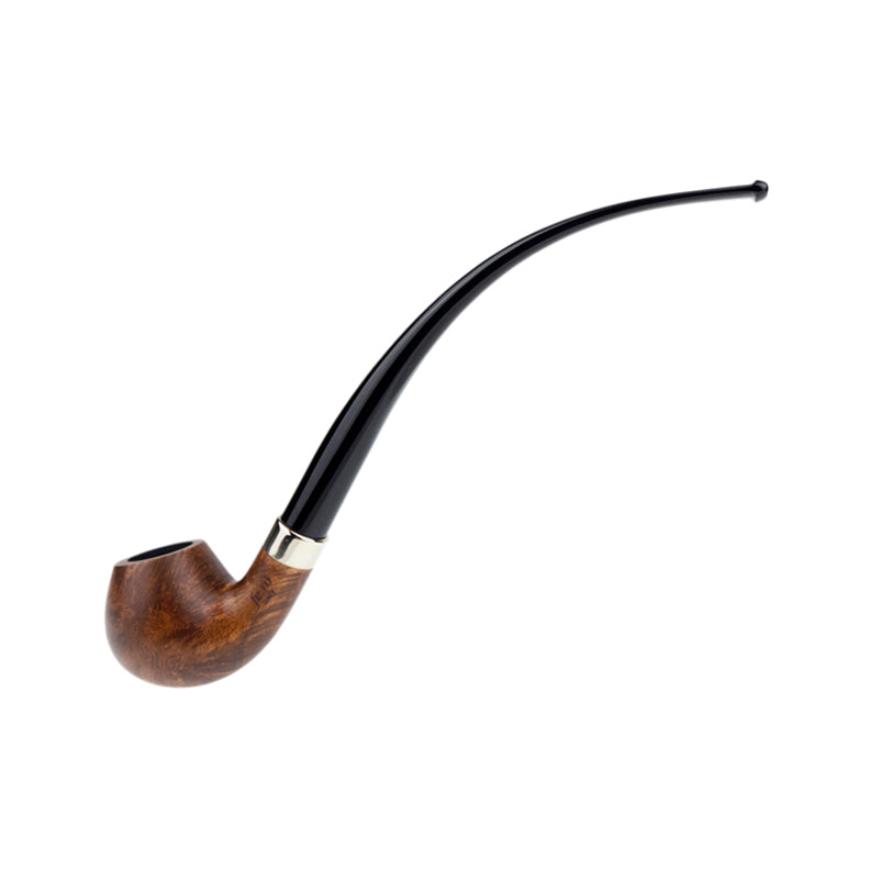 Fe.Ro Barasso Citadel Churchwarden Pipe No. CW45 - Honey Walnut Smooth