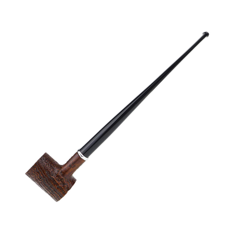 Fe.Ro Barasso Citadel Churchwarden Pipe No. CW48 - Brown Sandblast