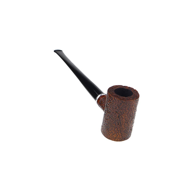 Fe.Ro Barasso Citadel Churchwarden Pipe No. CW49 - Brown Sandblast