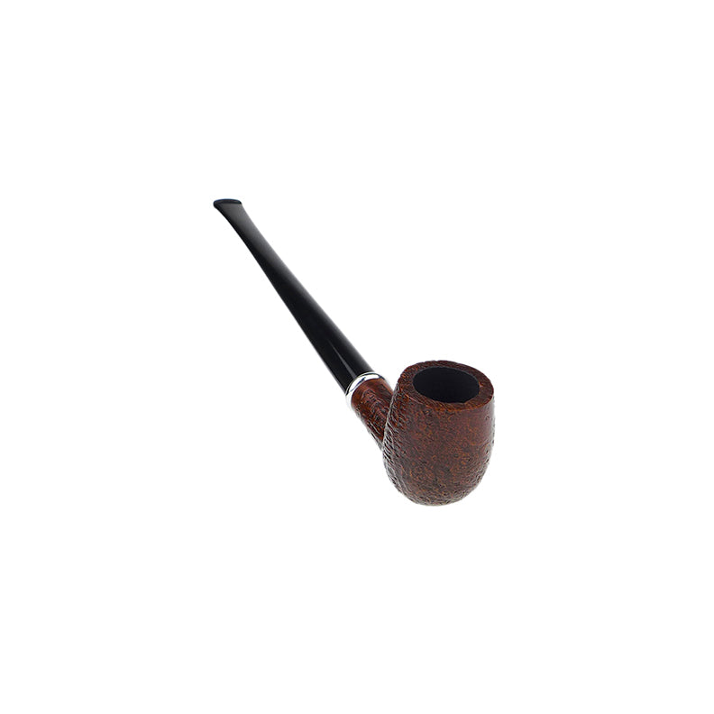 Fe.Ro Barasso Citadel Churchwarden Pipe No. CW50 - Brown Sandblast