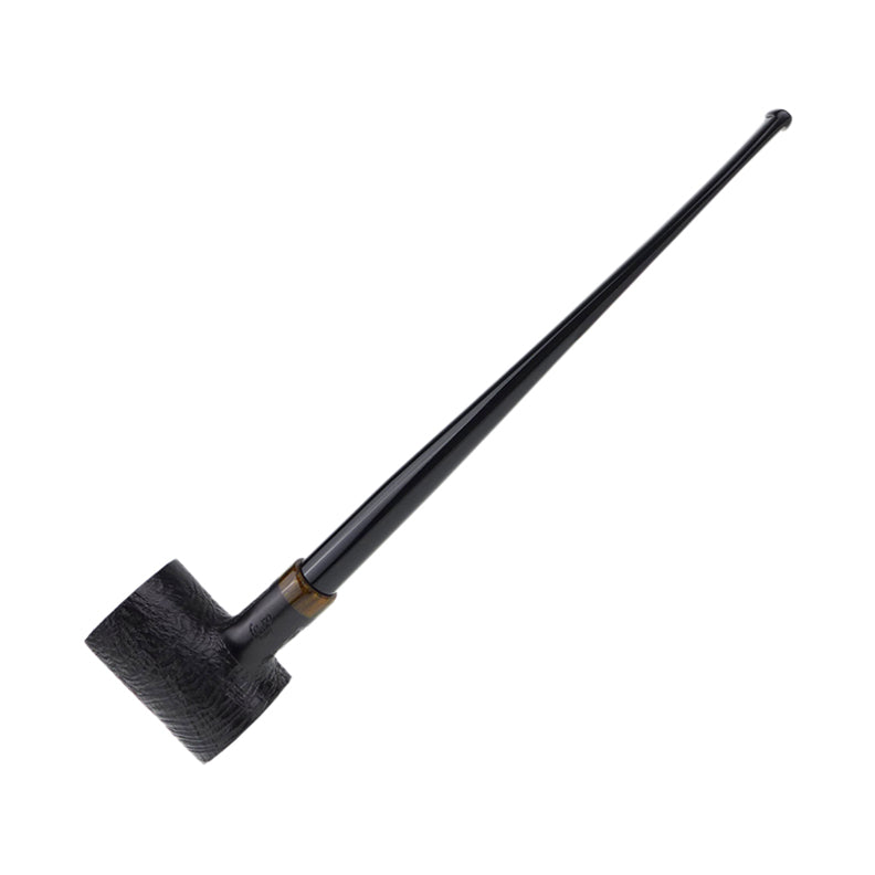 Fe.Ro Barasso Citadel Churchwarden Pipe No. CW52 - Black Sandblast