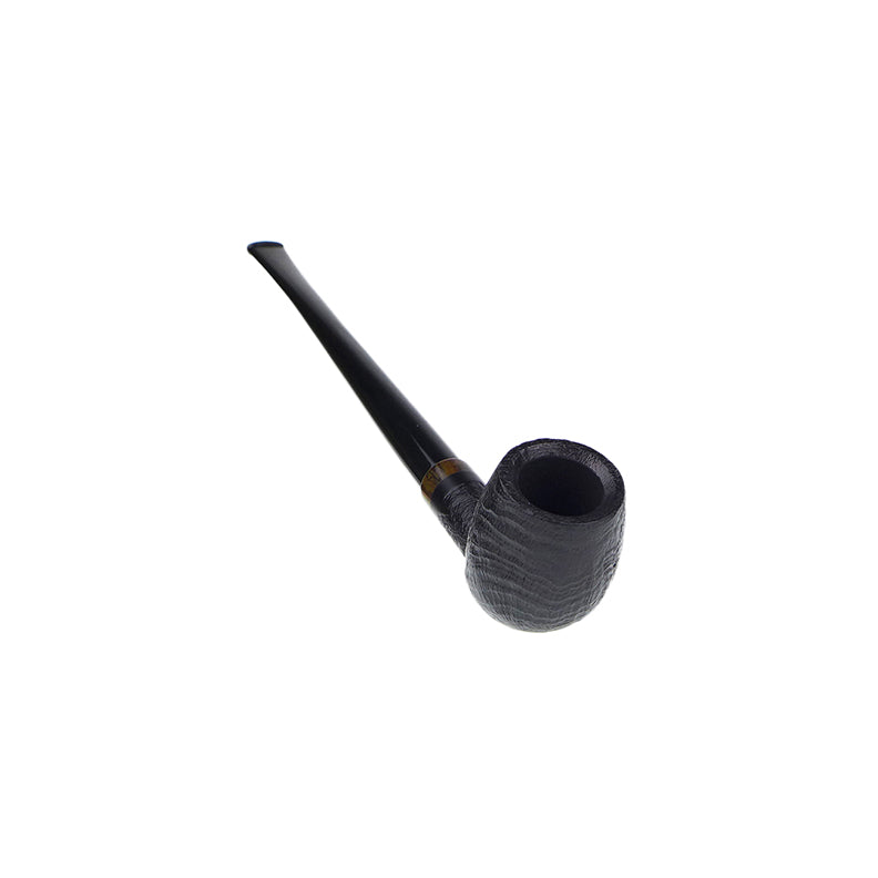Fe.Ro Barasso Citadel Churchwarden Pipe No. CW55 - Black Sandblast