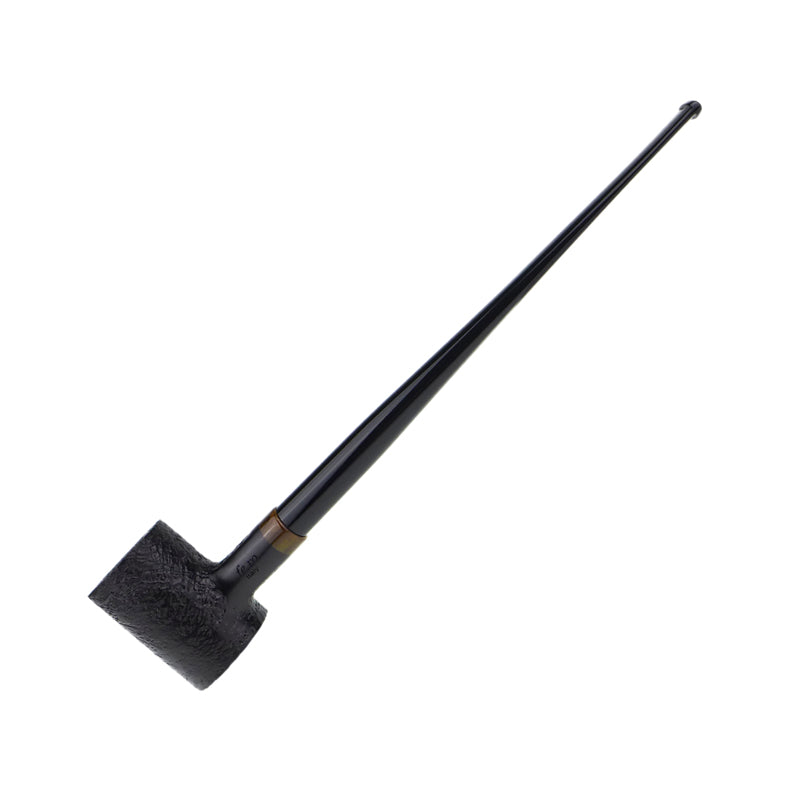 Fe.Ro Barasso Citadel Churchwarden Pipe No. CW58 - Black Sandblast