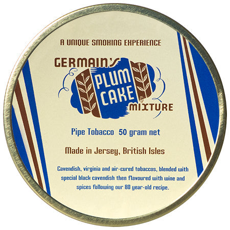 Germain's Plum Cake Pipe Tobacco - 50 Gram Tin