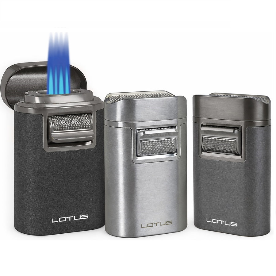 Lotus Brawn Quad Torch Flame Cigar Lighter