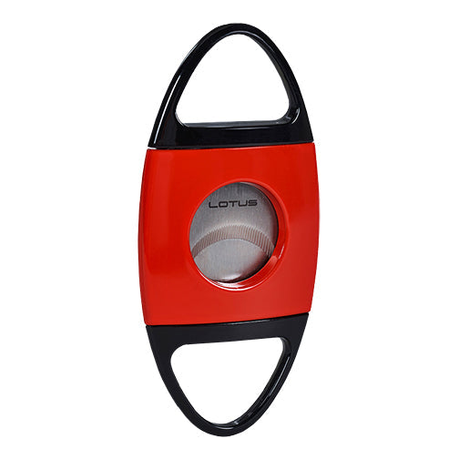 Lotus Jaws Serrated Guillotine Cutter - Black & Red