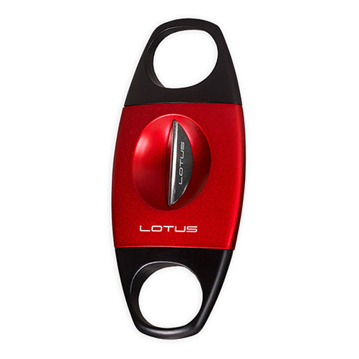 Lotus Jaws Serrated V-Cutter - Red & Black