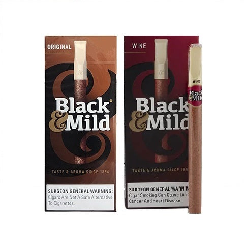 Middleton Black & Mild Pipe Tobacco Cigars - Original & Wine