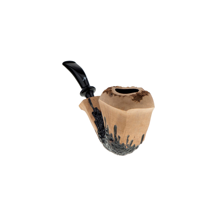 Erik Nording Freehand Signature Rustic Pipe No. 428