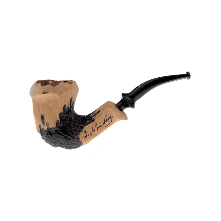 Erik Nording Freehand Signature Rustic Pipe No. 428