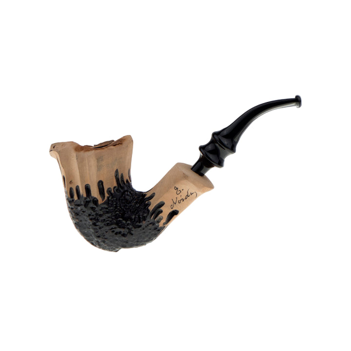 Erik Nording Freehand Signature Rustic Pipe No. 430